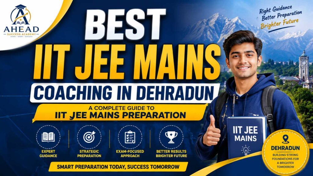 Best IIT JEE Mains Coaching in Dehradun